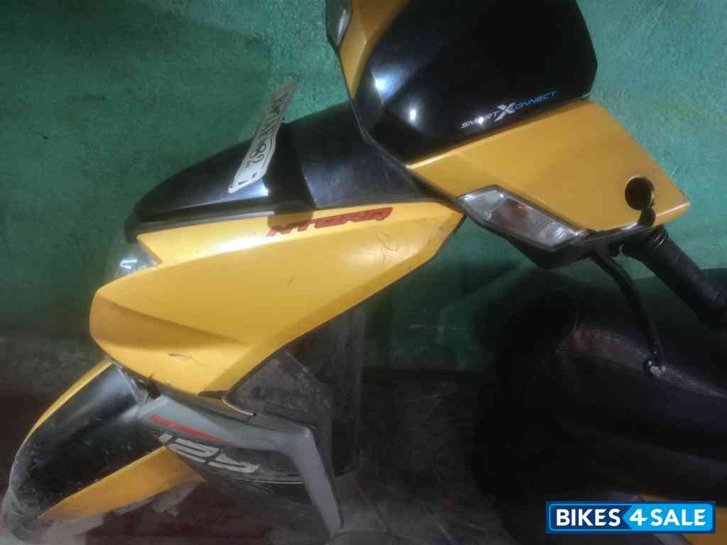 Yellow TVS NTORQ Super Squad Edition Yellow TVS NTORQ Super Squad Edition