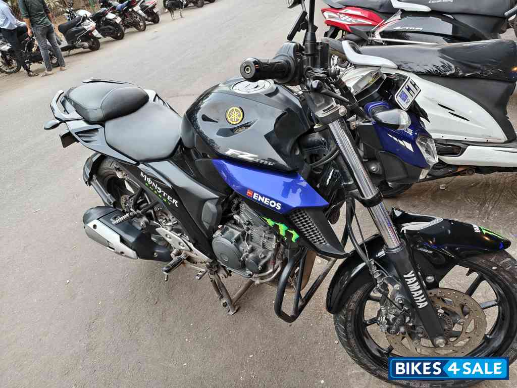 Black Yamaha FZ25 Monster Energy MotoGP Edition