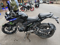 Black Yamaha FZ25 Monster Energy MotoGP Edition