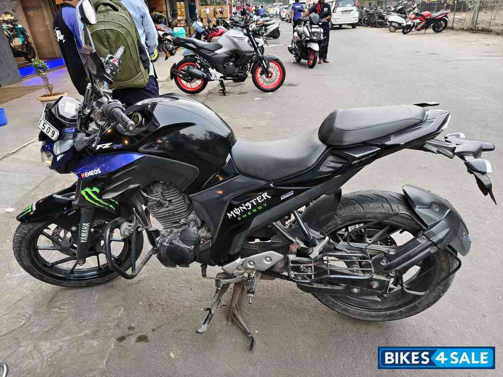 Black Yamaha FZ25 Monster Energy MotoGP Edition