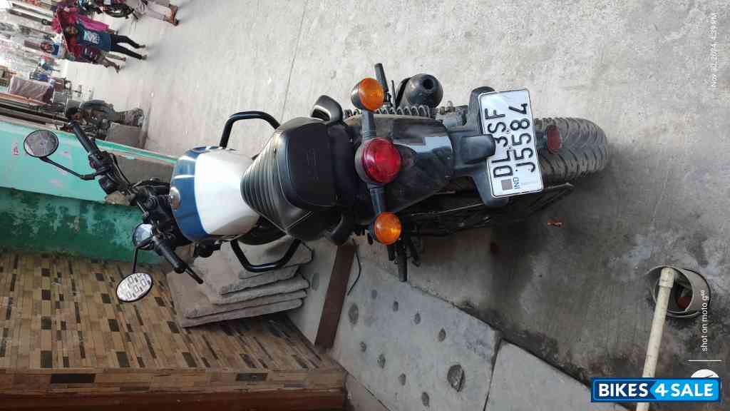 Rebel Blue Royal Enfield Hunter 350 Metro