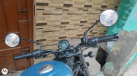 Rebel Blue Royal Enfield Hunter 350 Metro