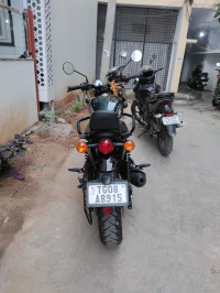 Dapper Green Royal Enfield Hunter 350 Metro