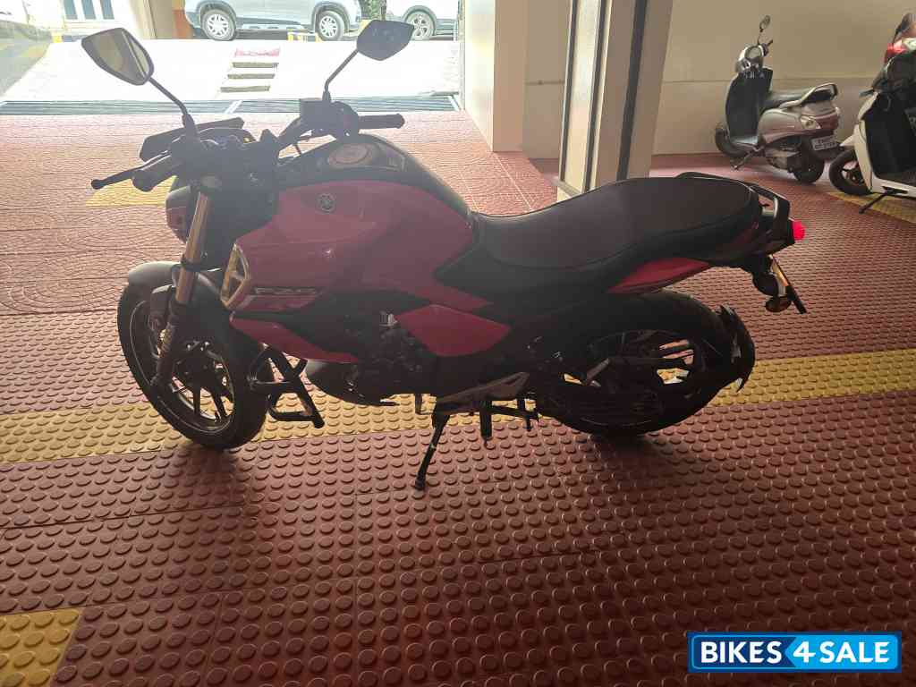 Red Yamaha FZ-S FI V3 BS6