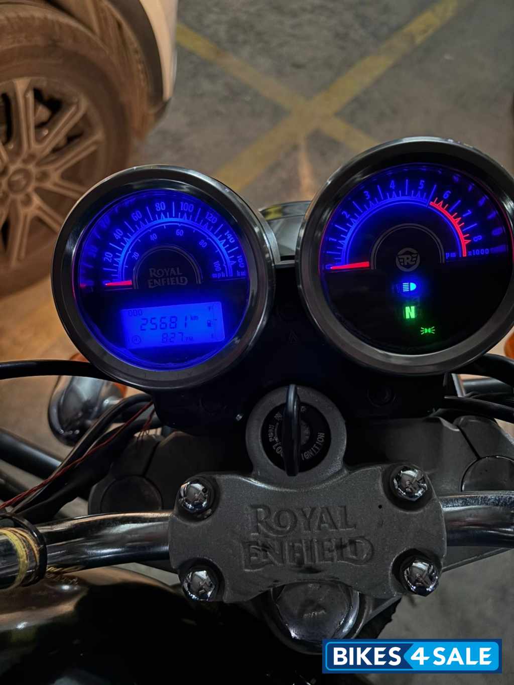 Matt Black Royal Enfield Thunderbird 350