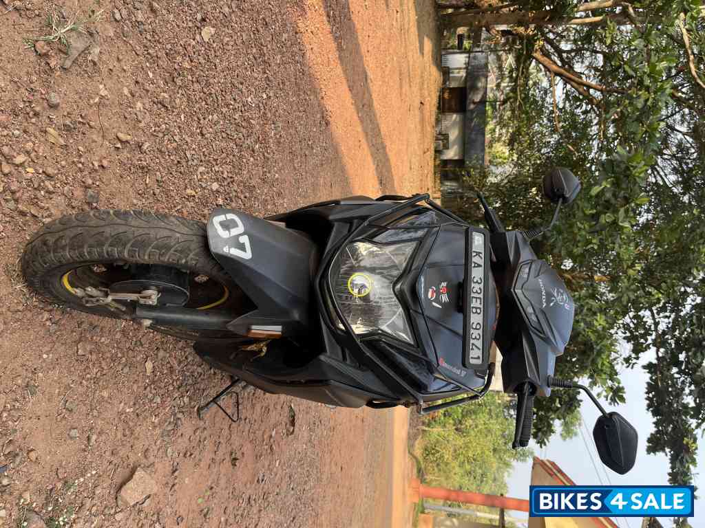 Black Honda Dio BS6