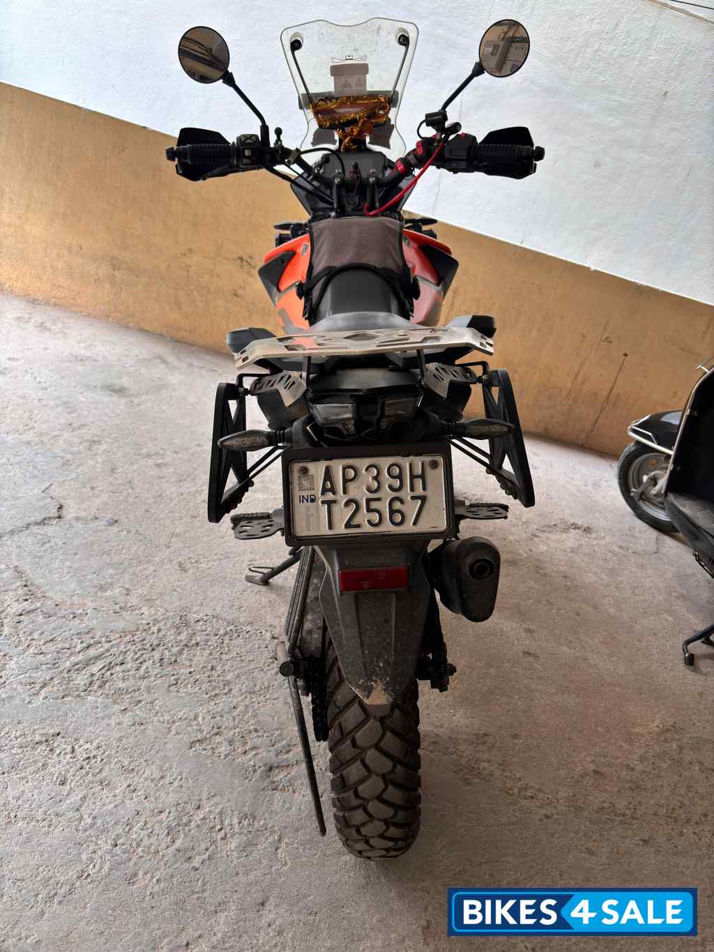 Electronic Orange KTM 390 Adventure