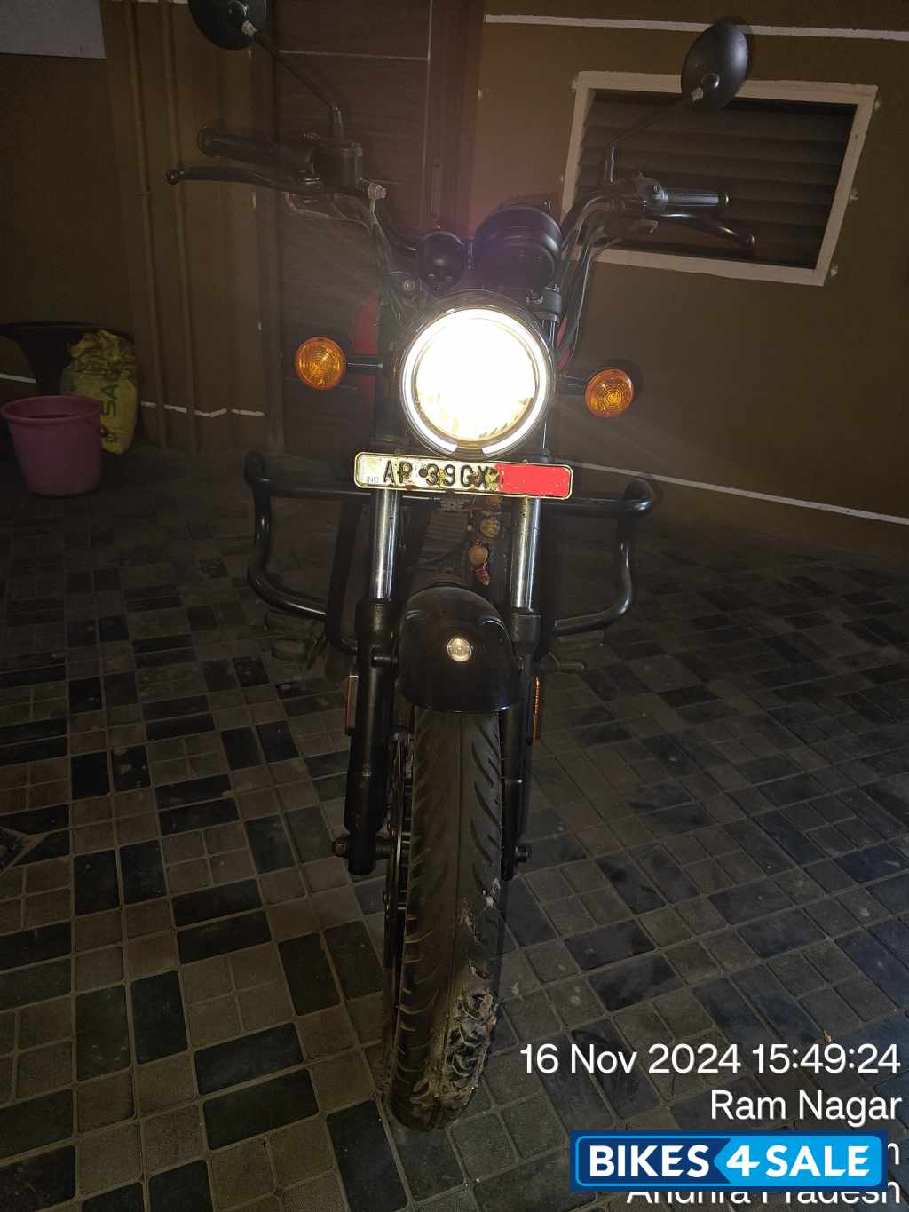 Cherry Red Royal Enfield Meteor 350