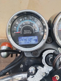 Marin Blue Royal Enfield Thunderbird