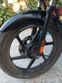 Black Bajaj Pulsar 125 Split Seat