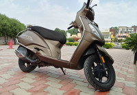 Brown TVS Jupiter Classic BS6