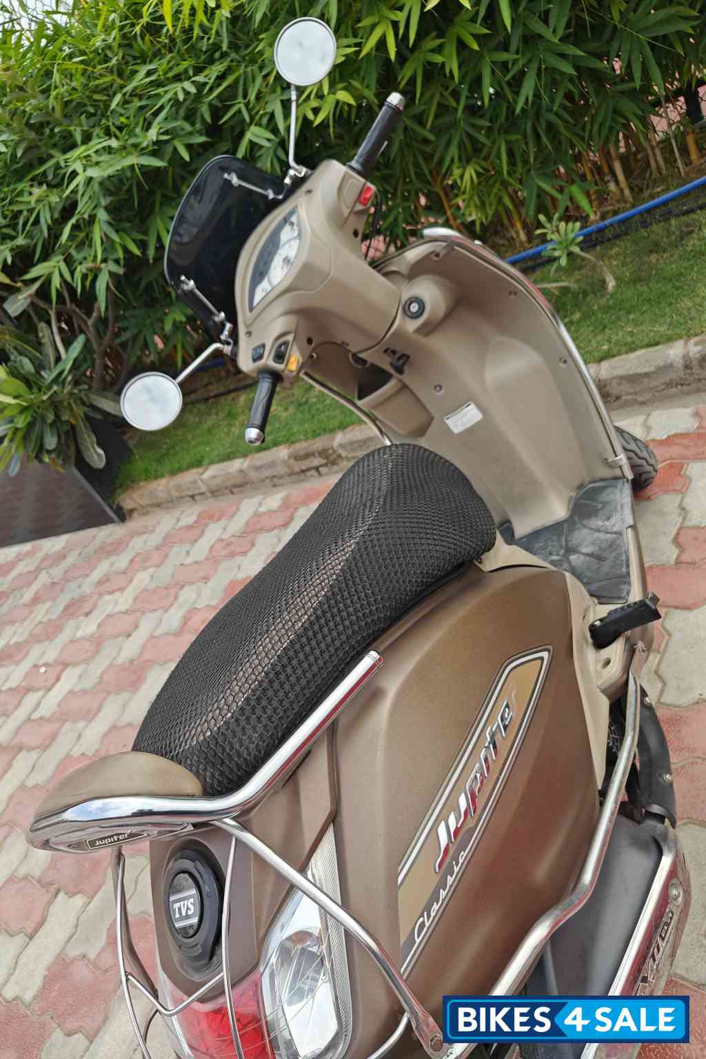 Brown TVS Jupiter Classic BS6