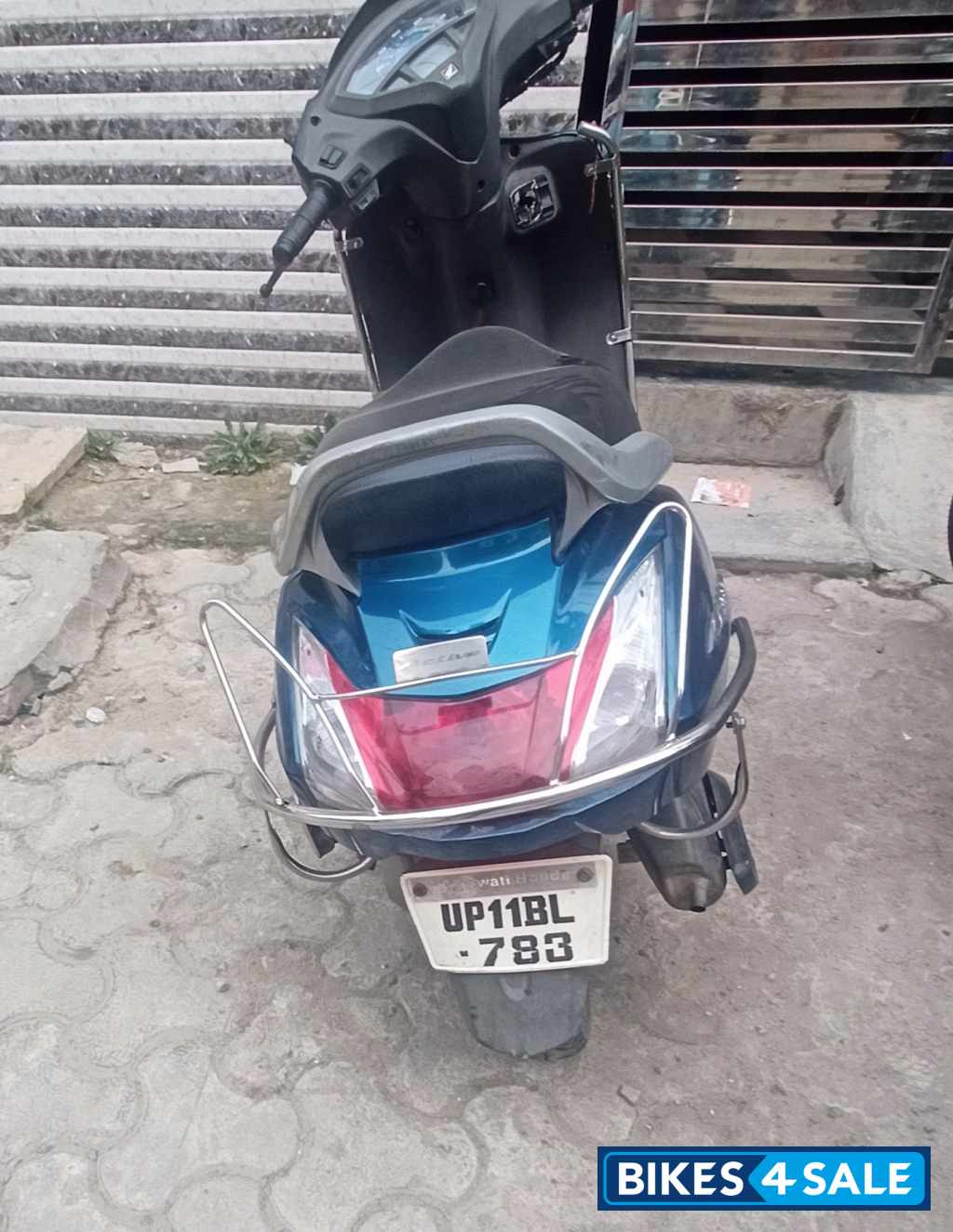 Blue Honda Activa 5G