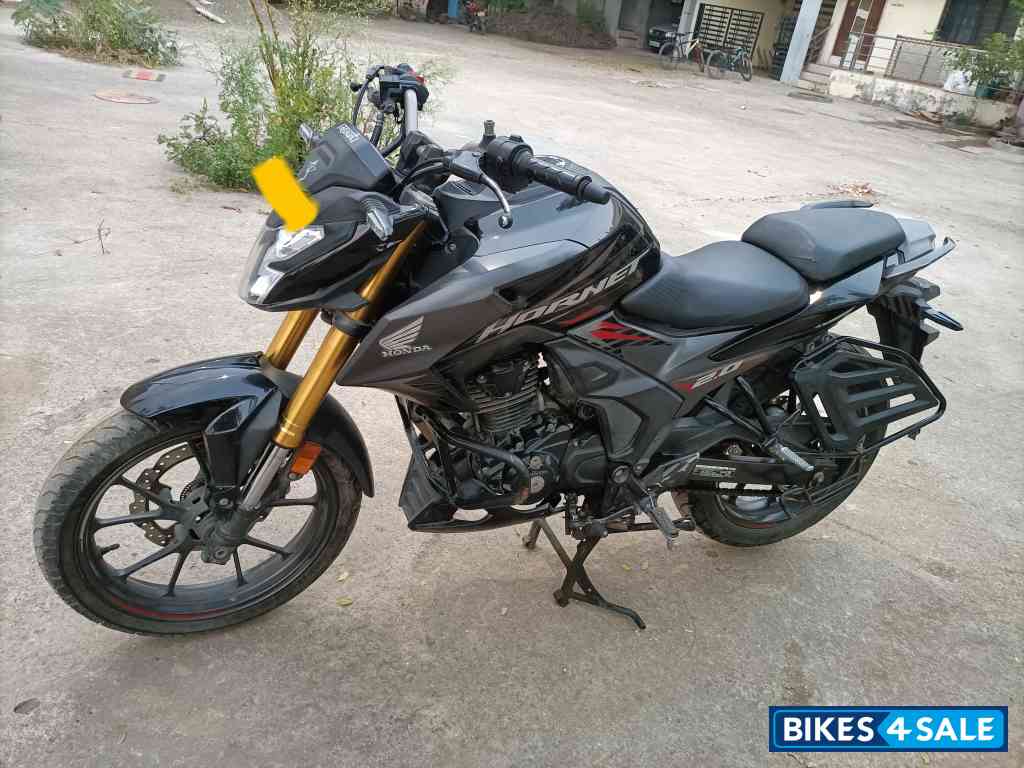 Black Gray Honda Hornet 2.0
