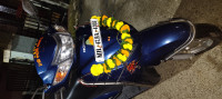 Blue Honda Activa 6G Dlx