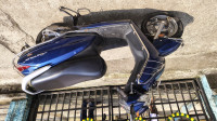 Blue Honda Activa 6G Dlx