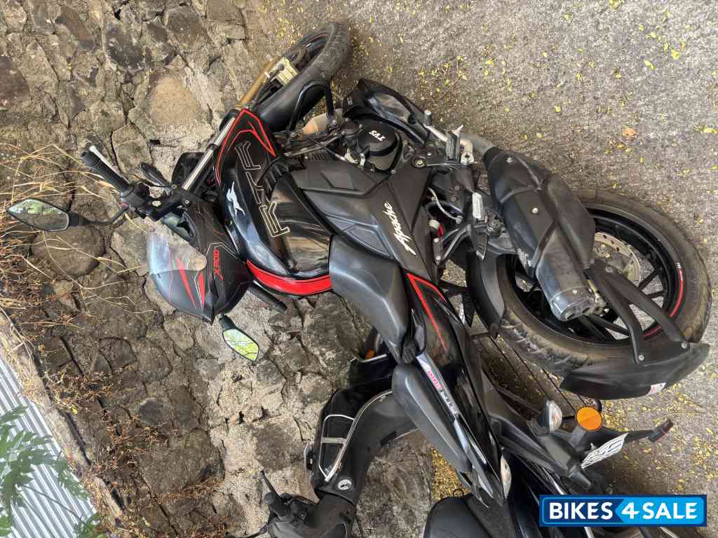 Red Black TVS Apache RTR 200 4V ABS