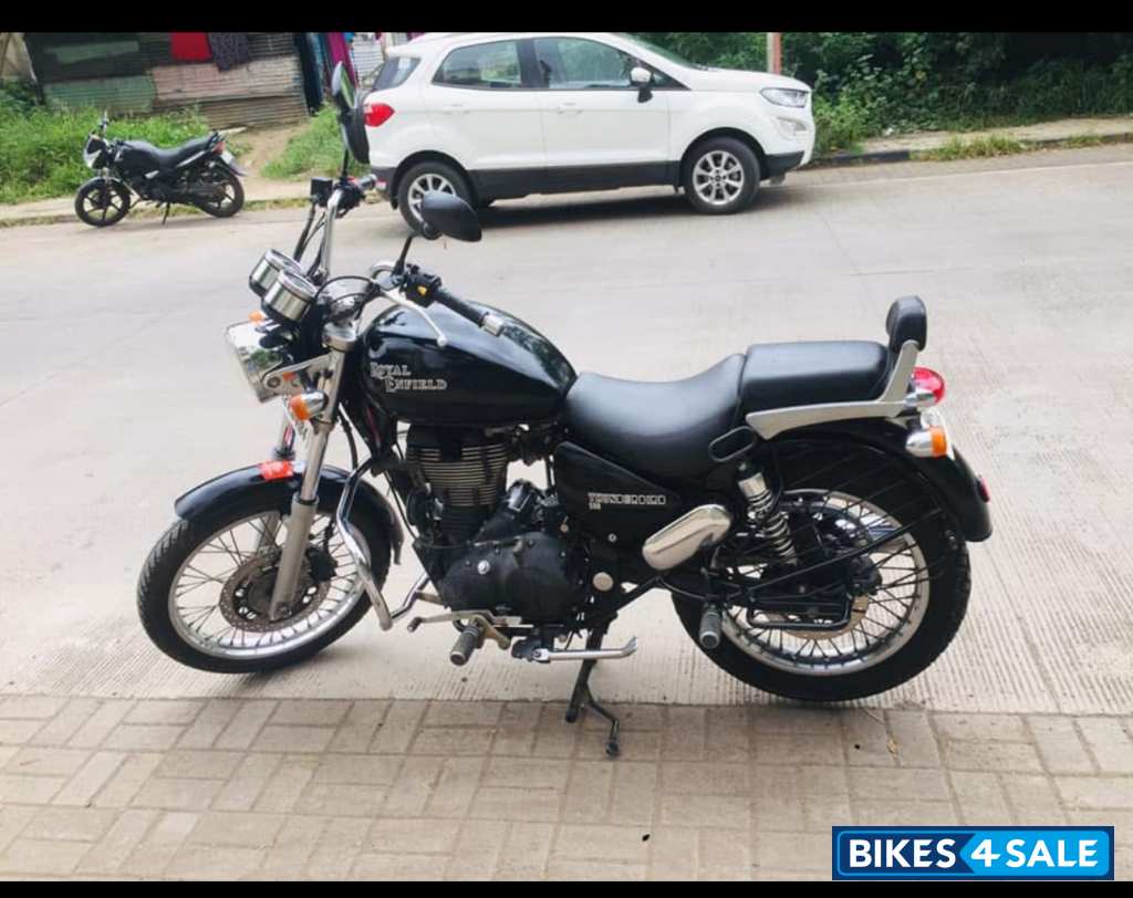 Matt Black Royal Enfield Thunderbird 500