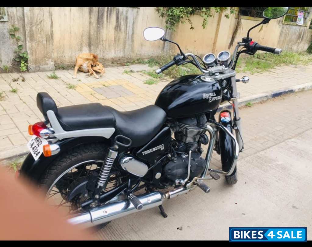 Matt Black Royal Enfield Thunderbird 500
