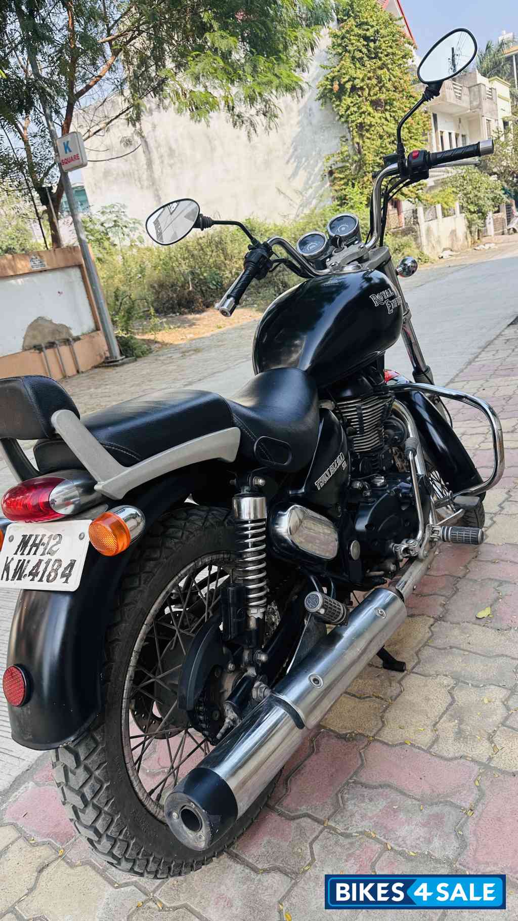Matt Black Royal Enfield Thunderbird 500