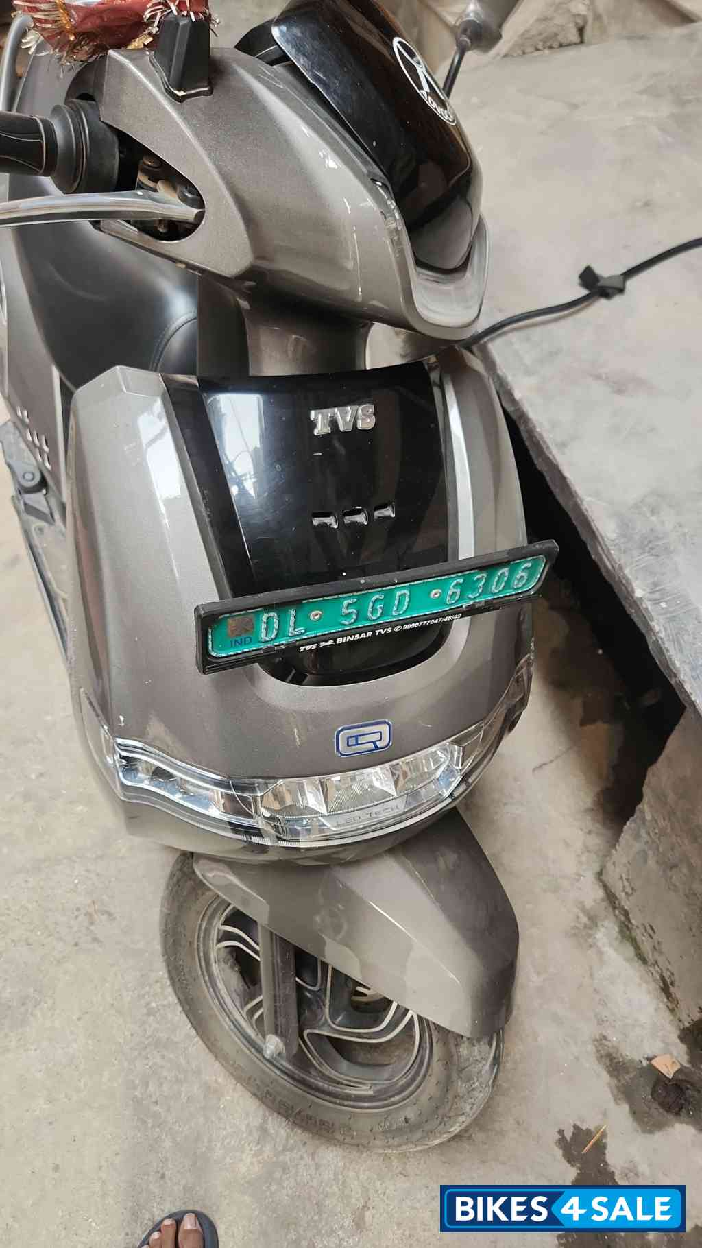 Gray TVS iQube Electric Gray TVS iQube Electric