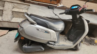 Gray TVS iQube Electric
