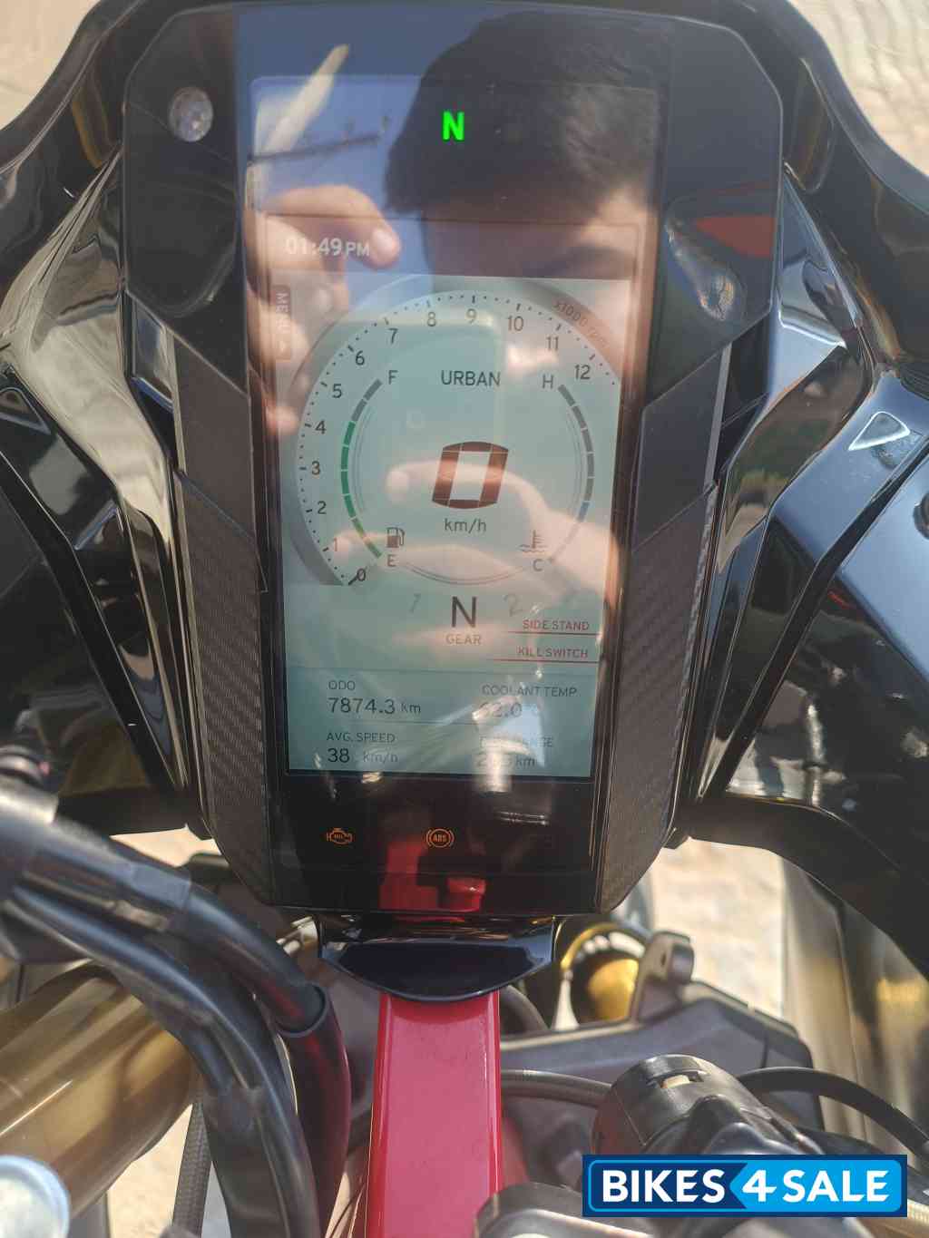 Black TVS Apache RR 310