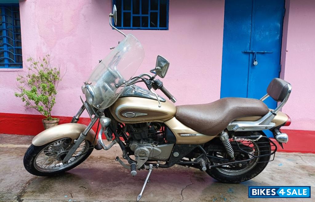 Golden Bajaj Avenger Cruise 220