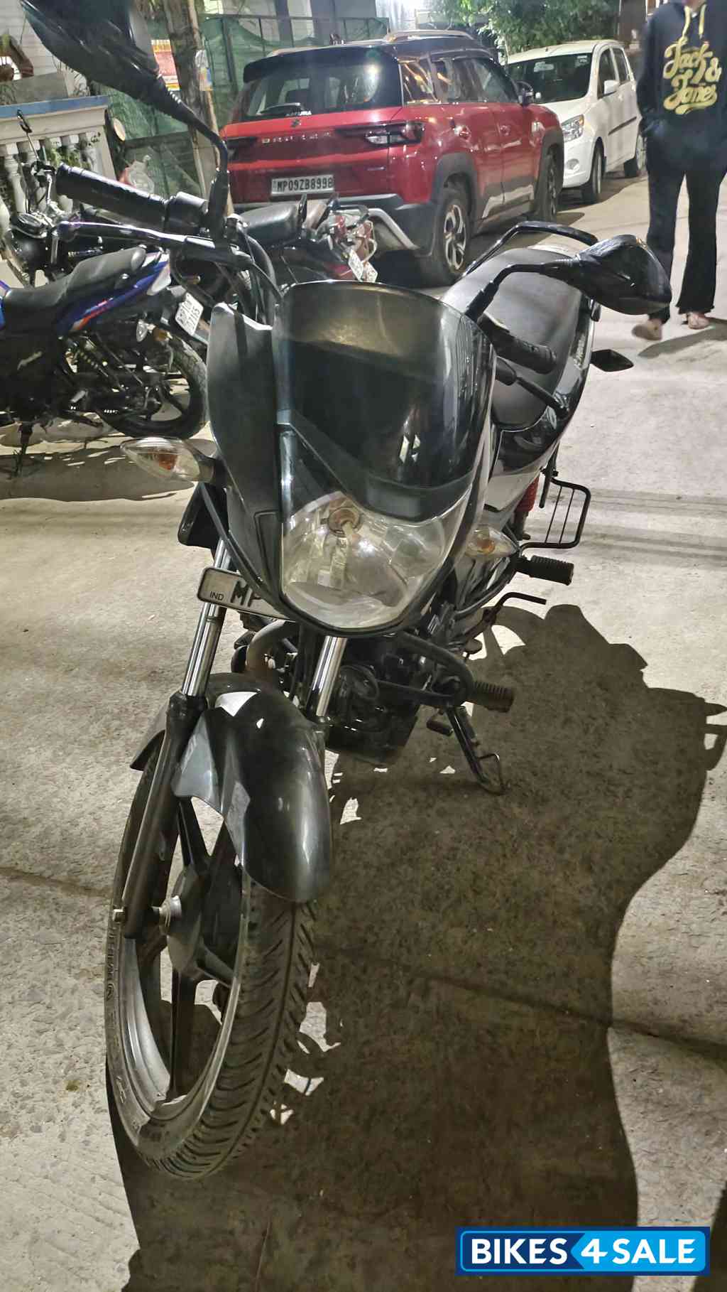 Grey Black Hero Passion Pro BS6