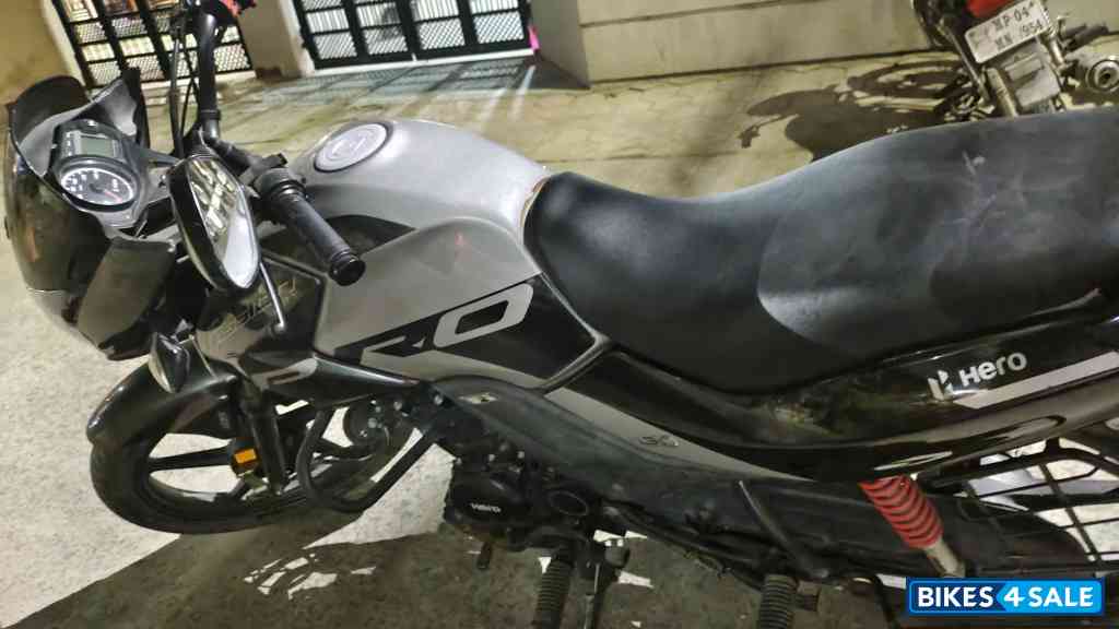 Grey Black Hero Passion Pro BS6