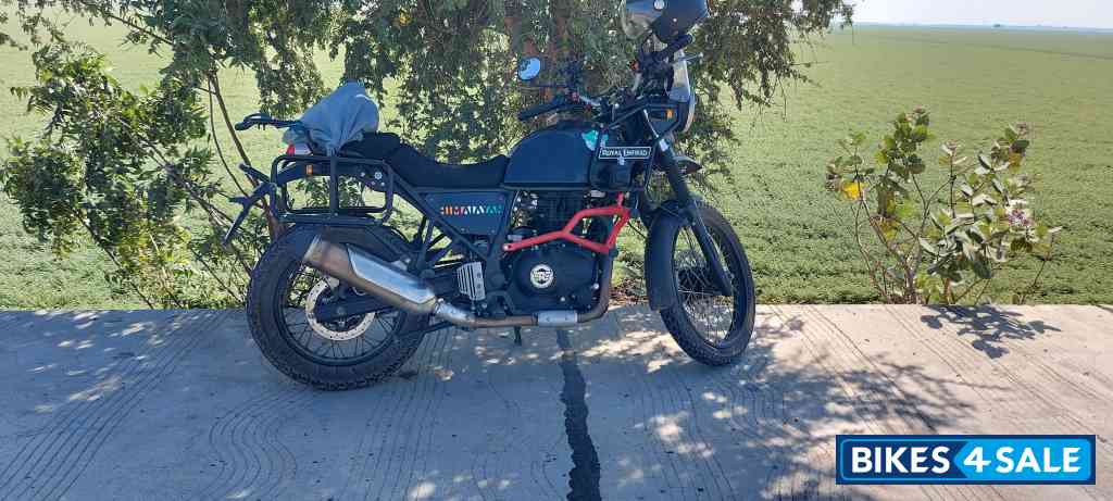 Black Royal Enfield Himalayan