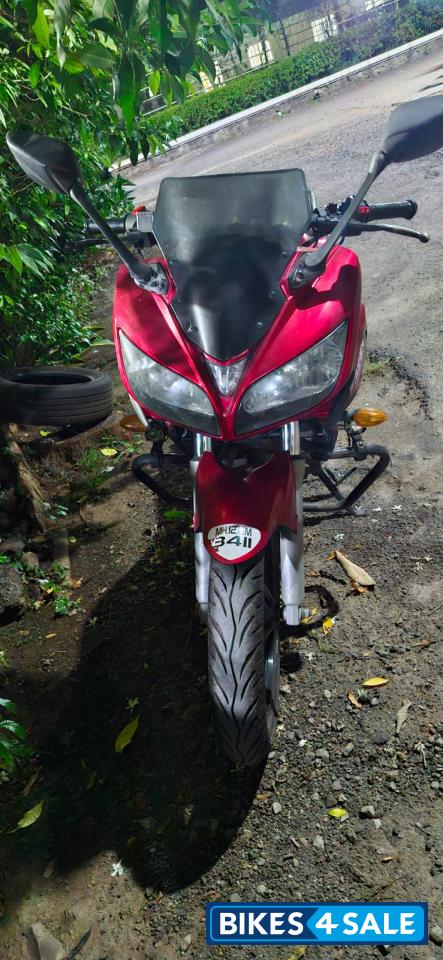 Red Yamaha Fazer