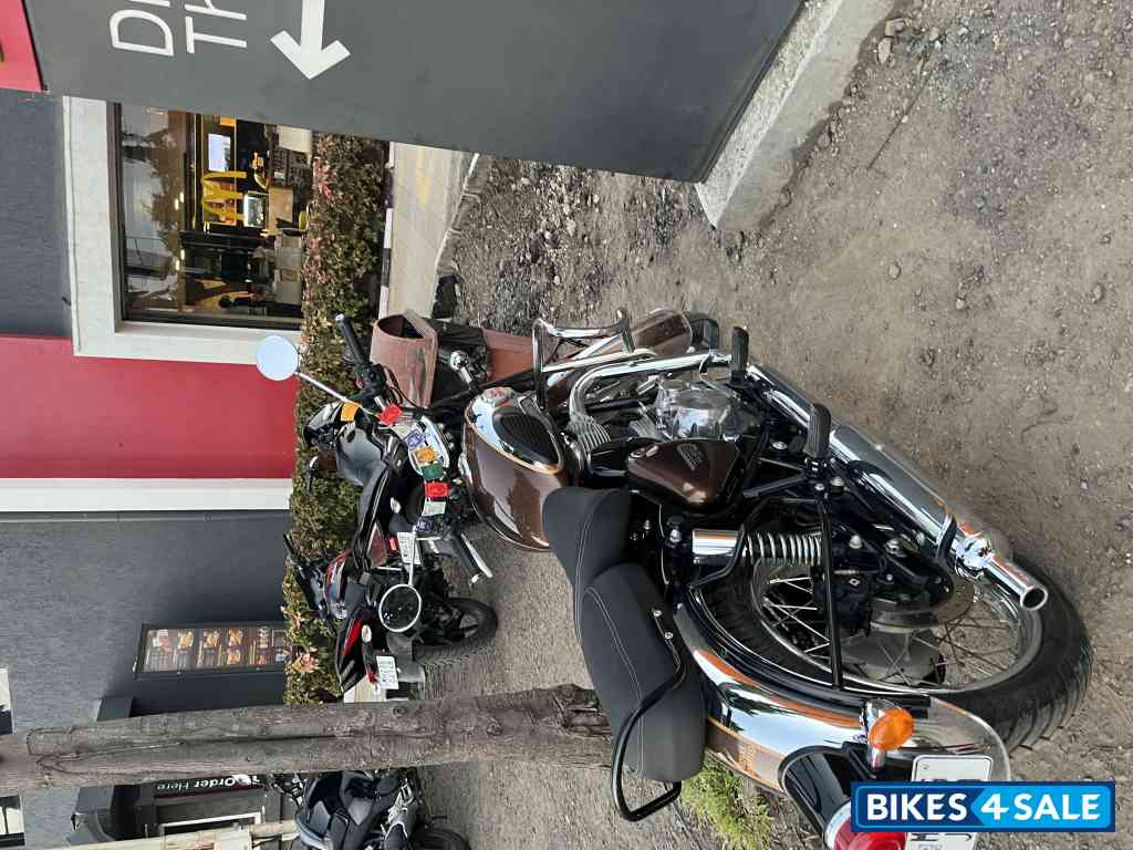 Chrome Bronze Royal Enfield Classic 350 Dual Channel BS6