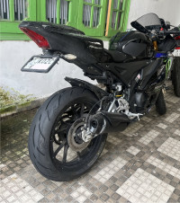 Black Yamaha R15M Monster Energy MotoGP Edition