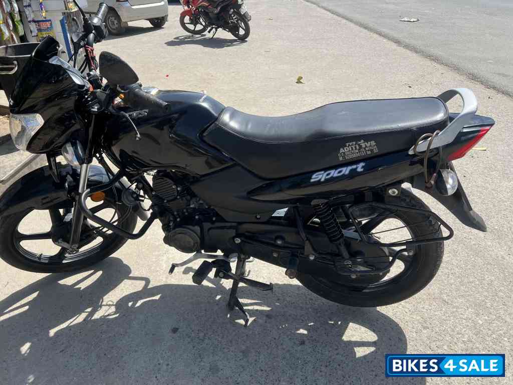 All Black TVS Sport