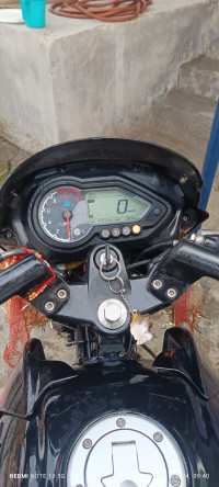 Black Red Bajaj Pulsar 150 Twin Disc BS6