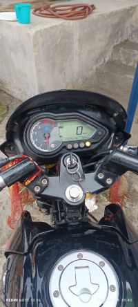 Black Red Bajaj Pulsar 150 Twin Disc BS6
