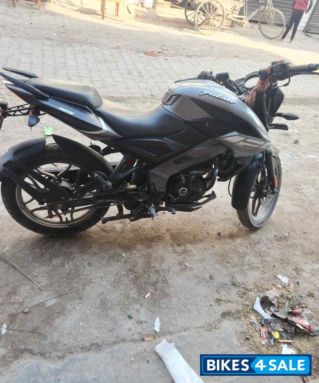 Grey Bajaj Pulsar NS 125