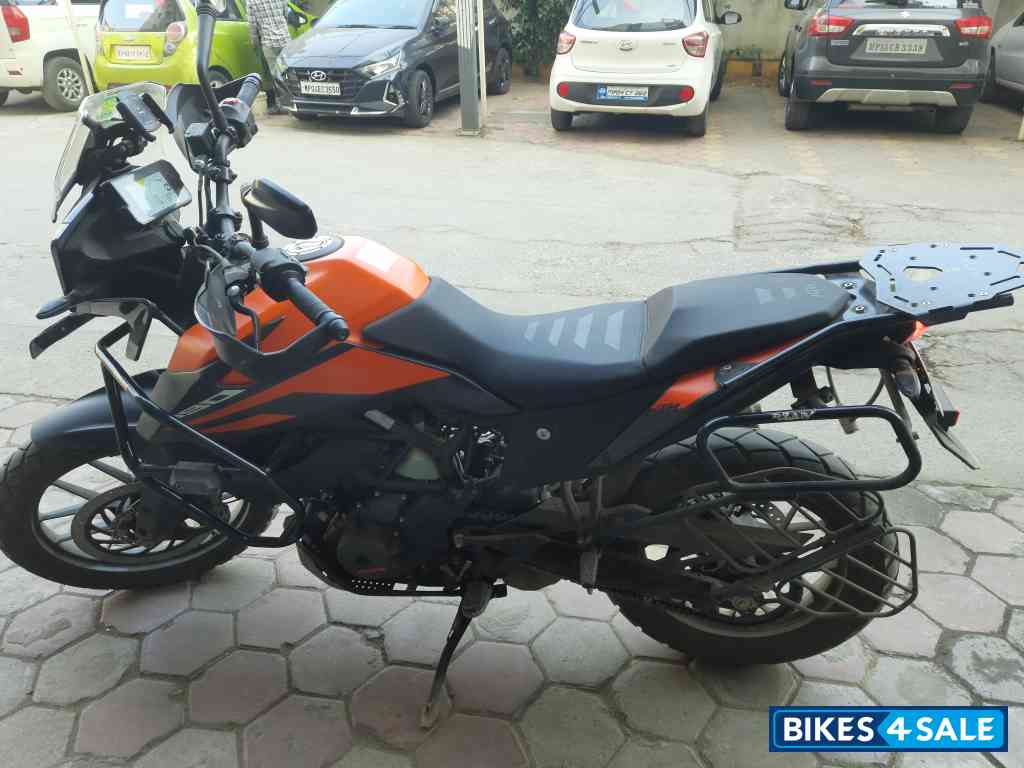 Orange KTM 390 Adventure