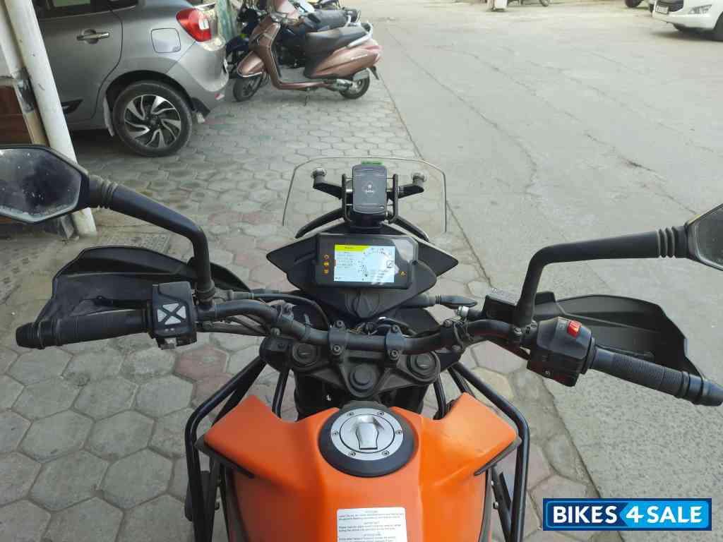 Orange KTM 390 Adventure