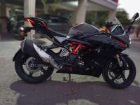 Black TVS Apache RR 310 2020