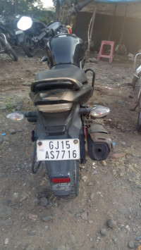 Black Honda CB Trigger