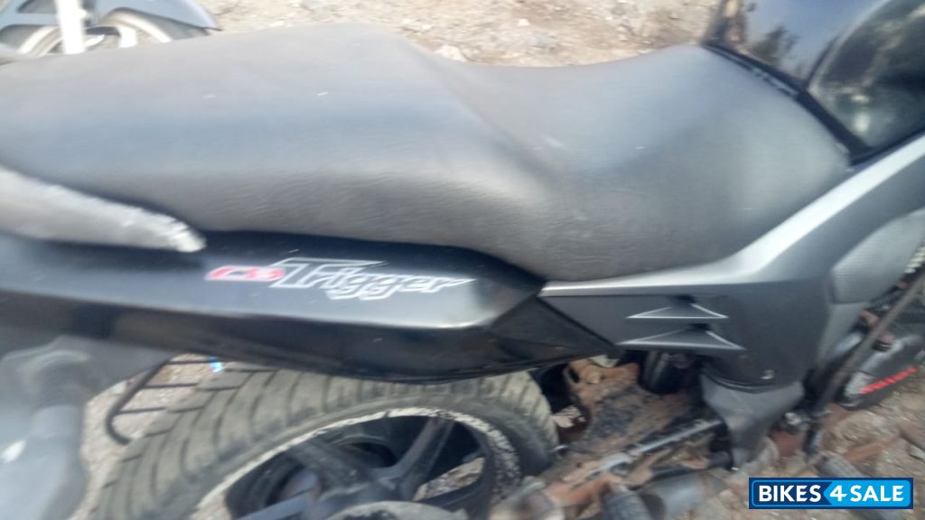 Black Honda CB Trigger