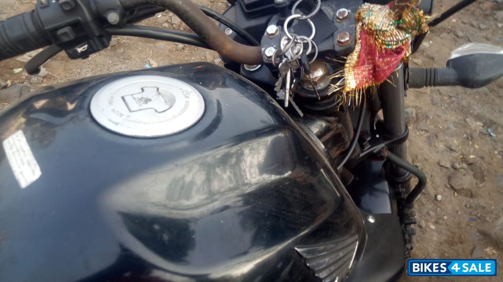 Black Honda CB Trigger