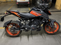 Grey Orange KTM Duke 200 ABS