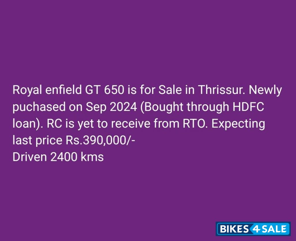 Royal Enfield Continental GT 650