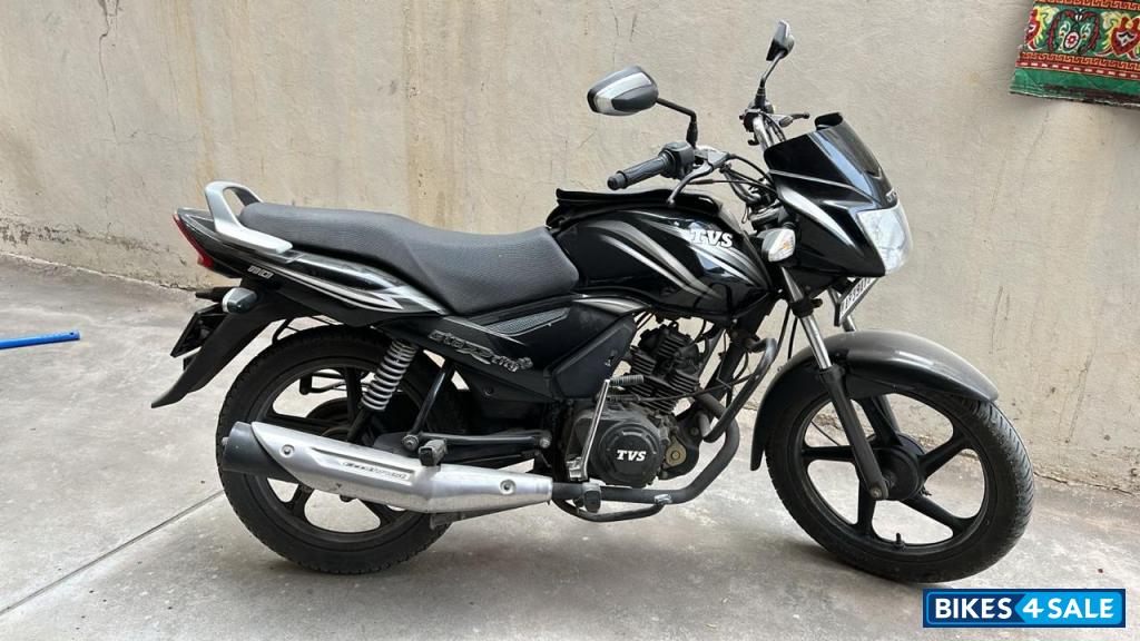 Black TVS Star City Plus