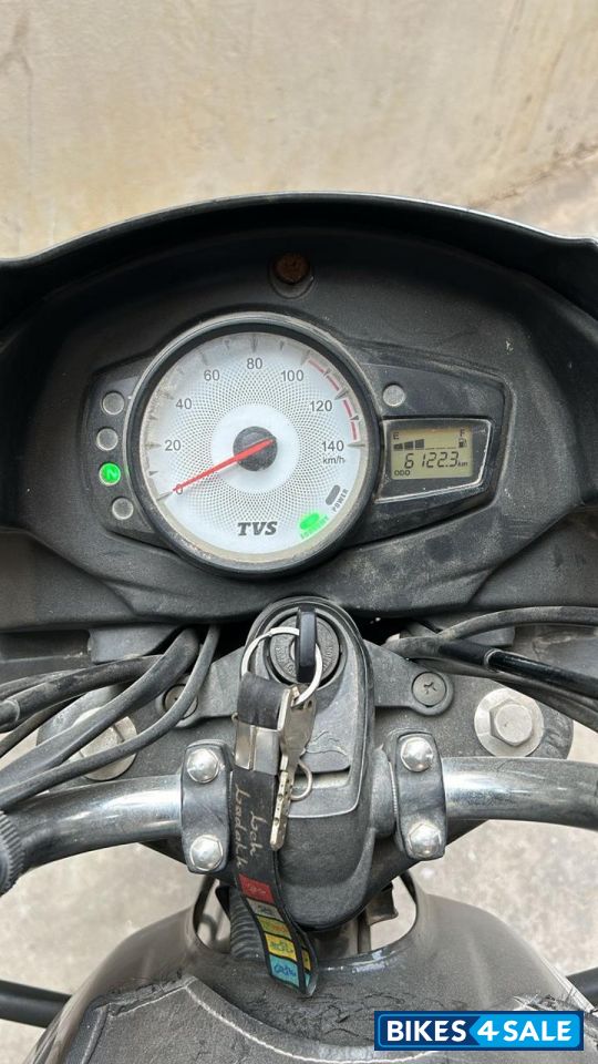 Black TVS Star City Plus