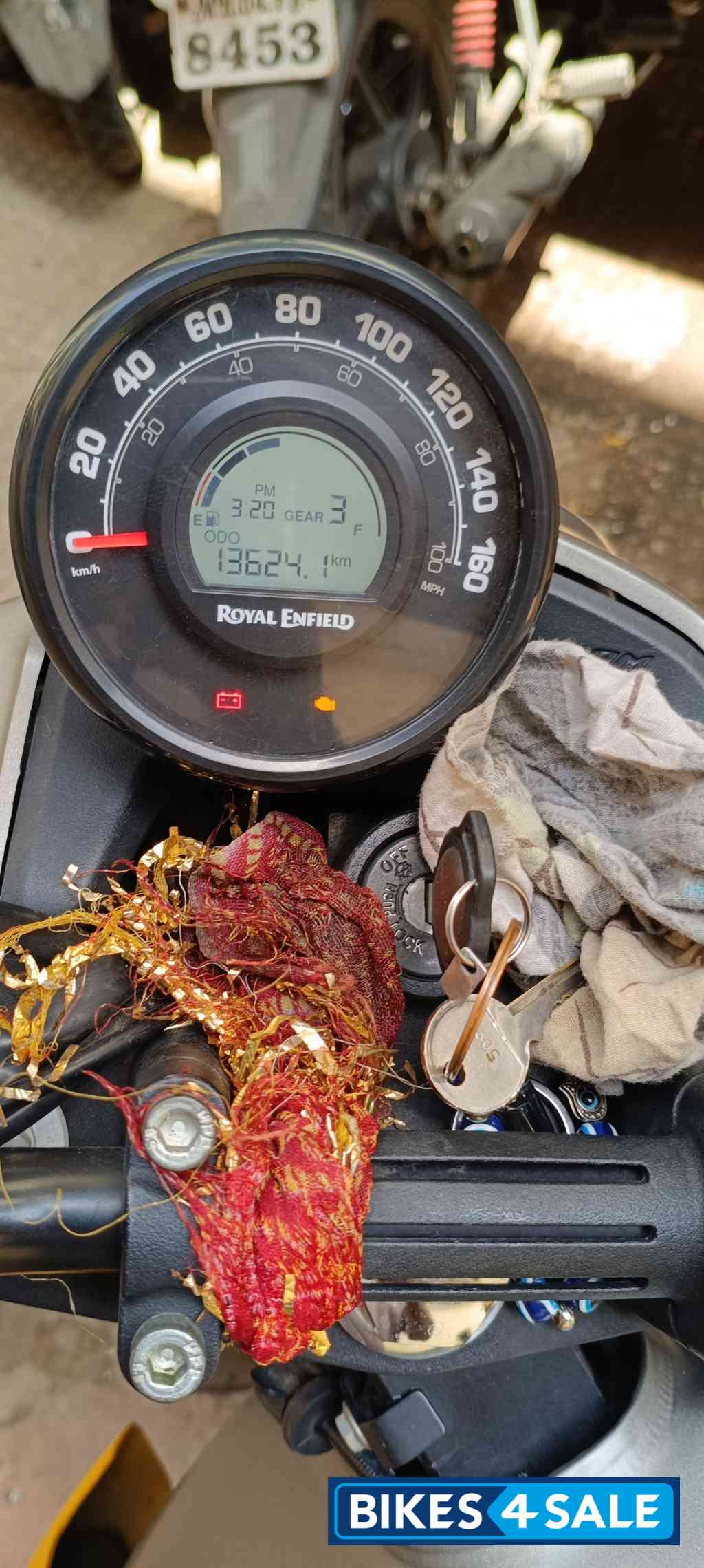 Yellow Grey Royal Enfield Scram 411