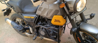 Yellow Grey Royal Enfield Scram 411